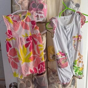 Baby girl rompers